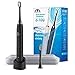 Electric Toothbrush with Rechargeable for Kids and Adults, 5 Modes 2 Min Build in Timer, Up to 45 Days Battery Life, Travel Electric Toothbrushes with Case and 2 Replacement Brush Heads
