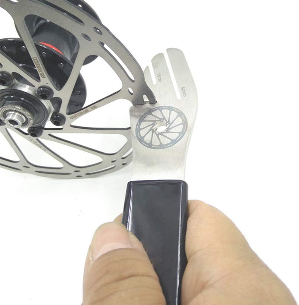 bicycle disc brake rotor truing tool