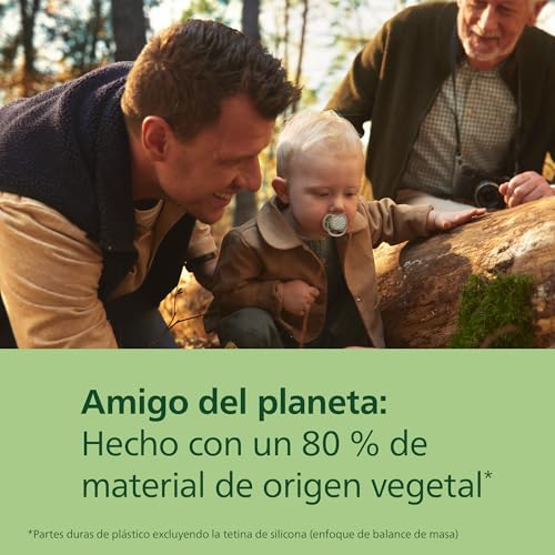 Philips Avent Ultra Air Pacifiers: Anatomically Designed, for Babies 18+ Months, Soft Silicone Symmetrical Teat BPA-Free with 2 Sterilizer Cases, 4-Pack, SCF349/55