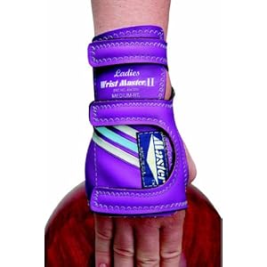 Master Industries Women’s Wristmaster Bowling Gloves, Medium, Right Hand (Colors may Vary)