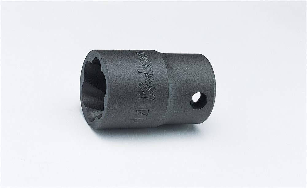 Ko-ken 3127-17 3/8 Sq. Dr. Nut Twister 17mm Length
