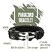Survival Gear Emergency Kit – Essential Survival Kit w/Compass, Whistle, Knife, LED Flashlight, Tactical Pen, Paracord Bracelet & Blanket – Camping Gear, Hunting Accessories, Tools for Men & Women