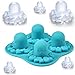 Mini Kitchen Mold Ice Tools Mold Octopus Mold Silicone Chocolate Ice Mould color random Diy Freeze Bar