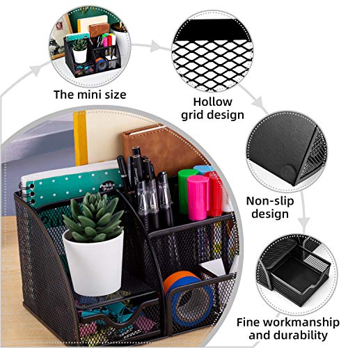 MDHAND Office Desk Organizer and Accessories Desk Drawer Organizer with