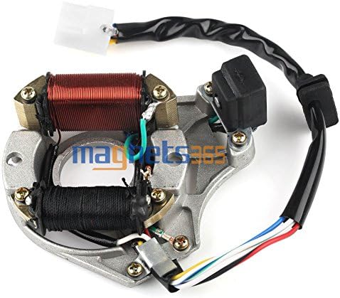 2 coil Magneto Stator Plate 50cc 110cc 125cc for Dirt Bike ATV Go Kart Chinese