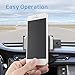 Car Mount Holder, Veckle CD Slot Car Mount Cell Phone Holder for Car Stable Universal Cradle Stand Car Phone Holder for Smartphone iPhone 7 6S 6 Plus Samsung Galaxy S8 S7 S6 Edge Note 5 4 GPS - Black