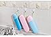 Zelta Toothbrush Toothpaste Holder Storage Box with Hanger ABS Plastic Candy Color 7.8 x 2.36 Inch (Blue)