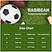 BABIBEAN Youth and Kids Football Socks, Mid Calf Custom Team Number Socks for Baseball, Soccer, Basketball 1 Pair Black