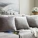 MIULEE Pack of 2, Velvet Soft Soild Decorative Square Throw Pillow Covers Set Cushion Case for Sofa Bedroom Car 20 x 20 Inch 50 x 50 cm