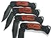 Gifts Infinity® Personalized Laser Engraved Pocket Knife Rosewood Handle Groomsmen, Free