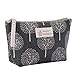 Cotton Linen Large Capacity Makeup Bag Multifunction Print Travel Cosmetic Bag Change Bag 1PC