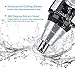 2019 NEWEST Nose Hair Trimmer for Men and Women - Professional Electric Nose and Ear Hair Trimmers/Clippers Removal, Painless Eyebrow Trimming, IPX7 Waterproof, Vortex Cleaning System,Battery-Operated