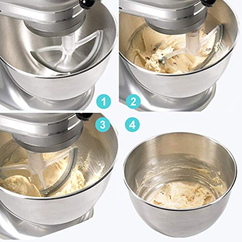 5.56 Quart Flex Edge Beater for Kitchenaid mixer attachments