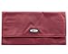Big Skinny Women's Monte Cougar Tri-Fold Checkbook Wallet, Holds Up to 60 Cards, Red