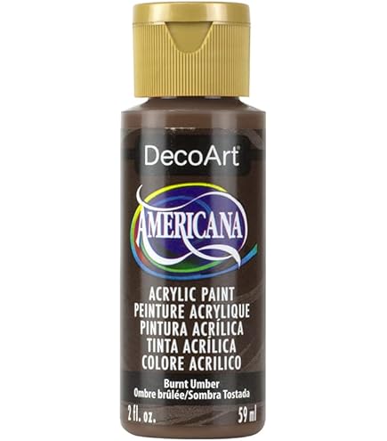 DecoArt Americana Acrylic Paint 16 Oz - Lamp Black, Multi-Surface Satin Finish - View #10