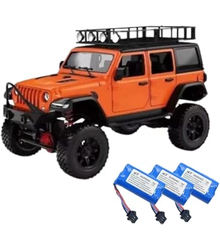 Amazon.com: MN 128 Black RTR 1/12 Scale RC Remote Control Crawler