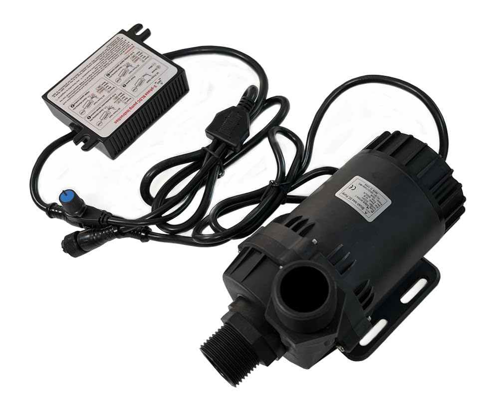 Photo 1 of SHYSKY 24V DC 150W Flow/Speed Adjustable Heavy Duty Water Pump DC80E-24100A-1 150W Lift 10m (32ft) 2113GPH, Brushless Design, Stable Circulation Cooling System for Yacht Auto Application
