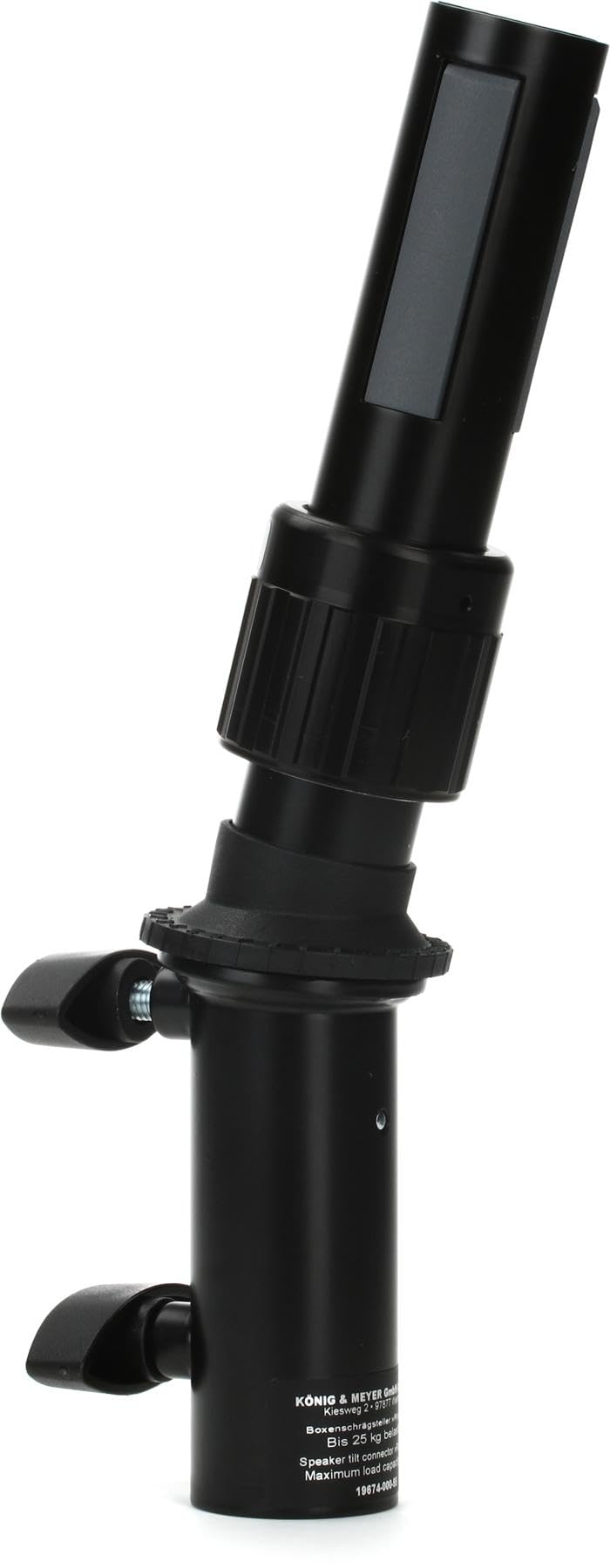 Konig & Meyer Tilted tube for tilting connector enclosures- 19674