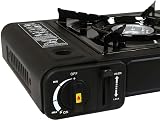BARGAINS-GALORE Portable Double Gas Cooker Stove with 8 Butane Canisters view 8