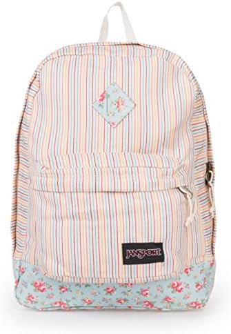 Amazon Jansport ジャンスポーツ リュックビッグスチューデントsupert64q42s Prairie Stripe ジャンスポーツコリア本物のバックパックバッグスクールバッグデイリーバッグ 並行輸入品 タウンリュック ビジネスリュック