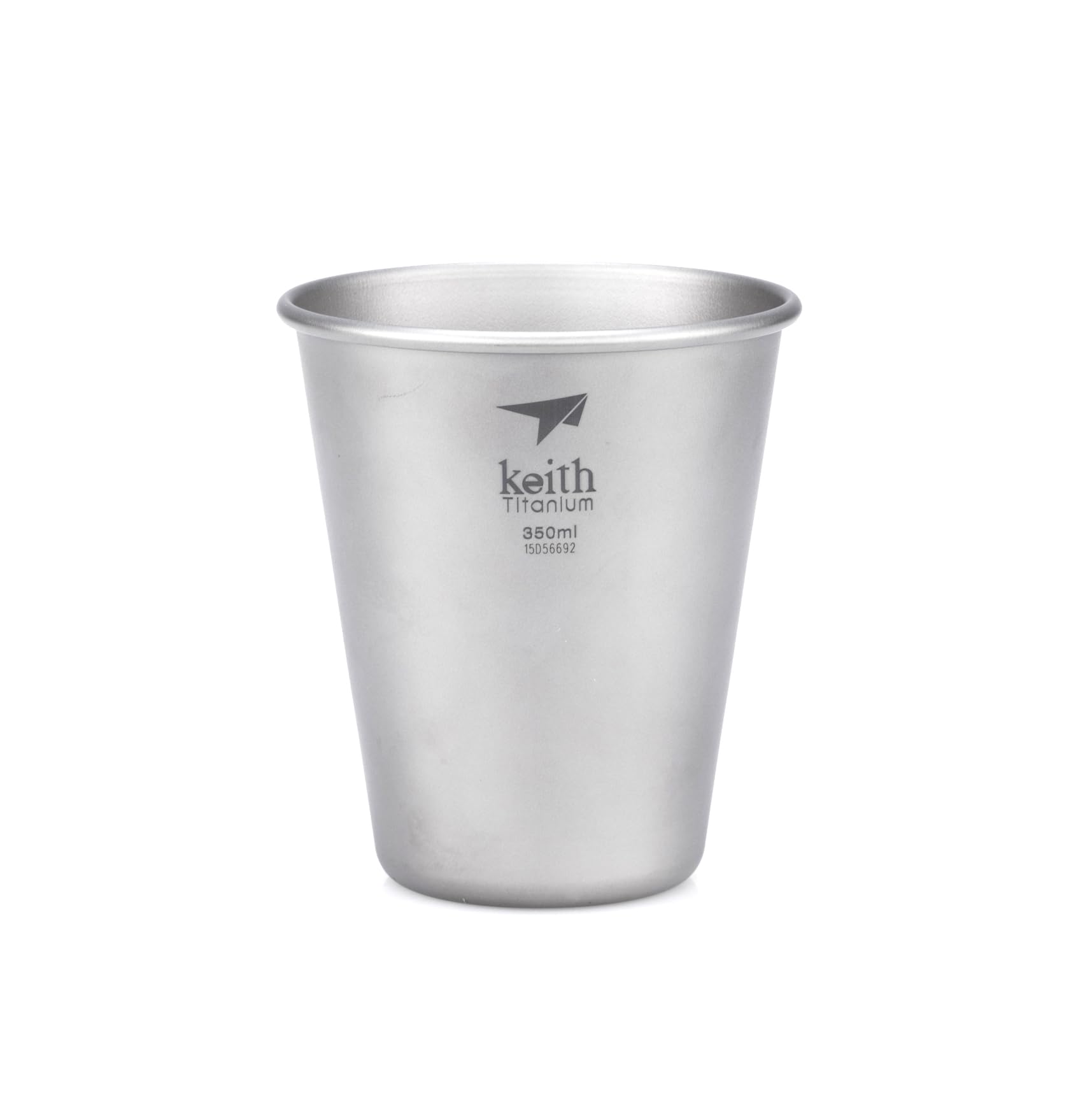 Keith 320ml-450ml Titanium Cup Beer Mug Camping Cup (350ml)