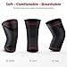 FOKEY Knee Brace, Knee Sleeve : Compression Support Protector Wrap Fit for Sports, Running, Jogging, Arthritis, ACL, Meniscus Tear, Joint Pain Relief and Injury Recovery Single - M