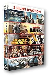 5 Films D'action : L'agence Tous Risques + Bad Ass + Deadly Impact + Bad Yankee + Commando - Pack