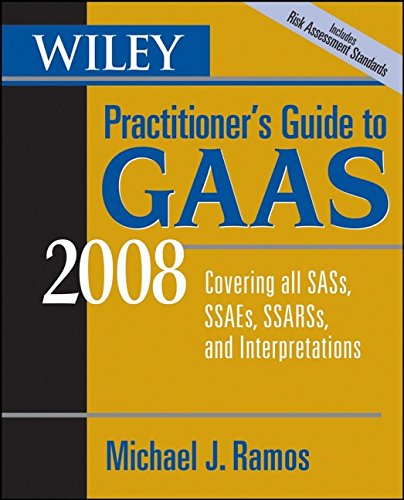 Wiley Practitioner S Guide To Gaas 2008 Covering All Sass