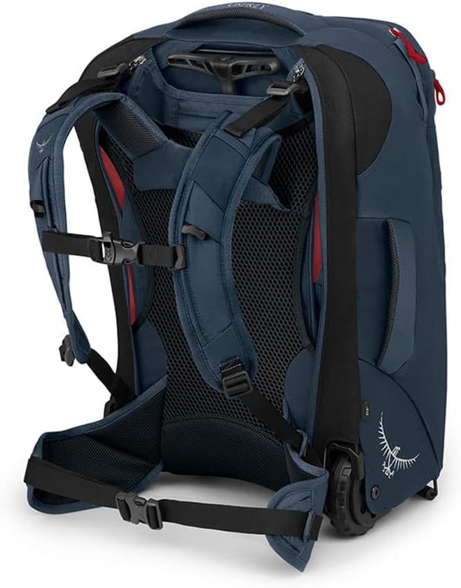 Osprey Farpoint Men's Wheeled Travel Pack 36L, Muted Space Blue