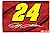 Jeff Gordon #24 3x5 SIGNATURE Flag w/grommets RR Outdoor House Banner Nascar Racing