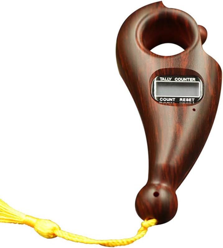 TACMODI Buddhist Beads Counter,Portable Mini Manual Chanting Electronic Digital Counter for Meditation,Relaxation,Moving Fingers