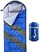 Sportneer Wearable Sleeping Bag, Portable 4 Season Walking Sleeping Bags with Zippered Holes for Arms and Feet, Single Sleeping Bag Onesie for Kids and Adult, Camping, Hiking, Traveling, 20 Degree