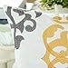 CaliTime Throw Pillow Cases Pack of 2 Cotton Vintage Compass Geometric Floral Embroidered Decorative Cushion Covers for Couch Bed Sofa Farmhouse Decoration 18 X 18 Inches Gold Yellow Gray
