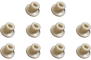 Set of 10 Bread Maker Part Motor Transmission Machine Gear 15 Teeth Drive for Belt Pulley