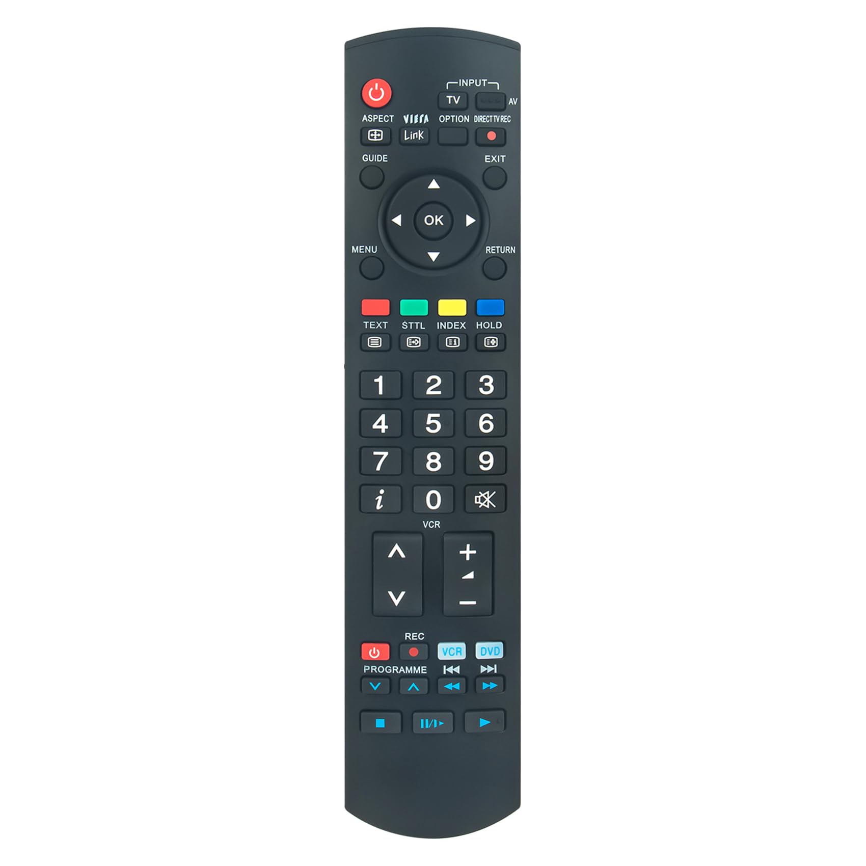 AULCMEET EUR7737Z50 Remote Control Replace fit for Panasonic Viera Plasma TV TH-42PX70EA TH-50PX70EA TH 42PX70EA 50PX70EA