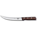 Victorinox 8-Inch Curved Breaking Knife, Rosewood Handle