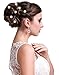 Jaciya Bridal Hair Pieces Hair Pins Bridal Hair Accessories Silver Hair Clips Bride Hair Accessories Wedding