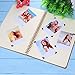 Hotop 510 Pieces Photo Corners Self Adhesive (Black and Clear)