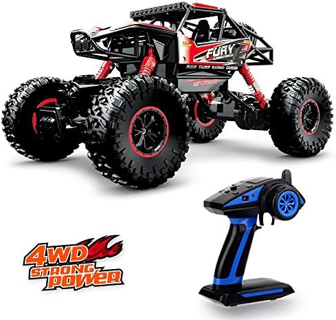 Geekper 1:16 Scale Electric RC Car Off Road Vehicle 2.4GHz Radio Remote Control Car 4WD High Speed Racing Monster Truck with 1 Rechargeable Battery