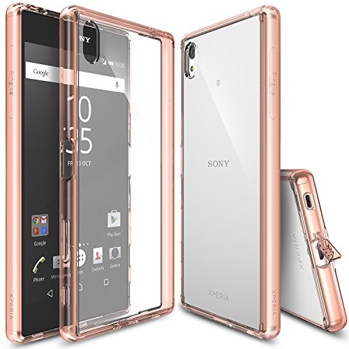 Xperia z5 premium case, ringke [fusion] crystal clear p…