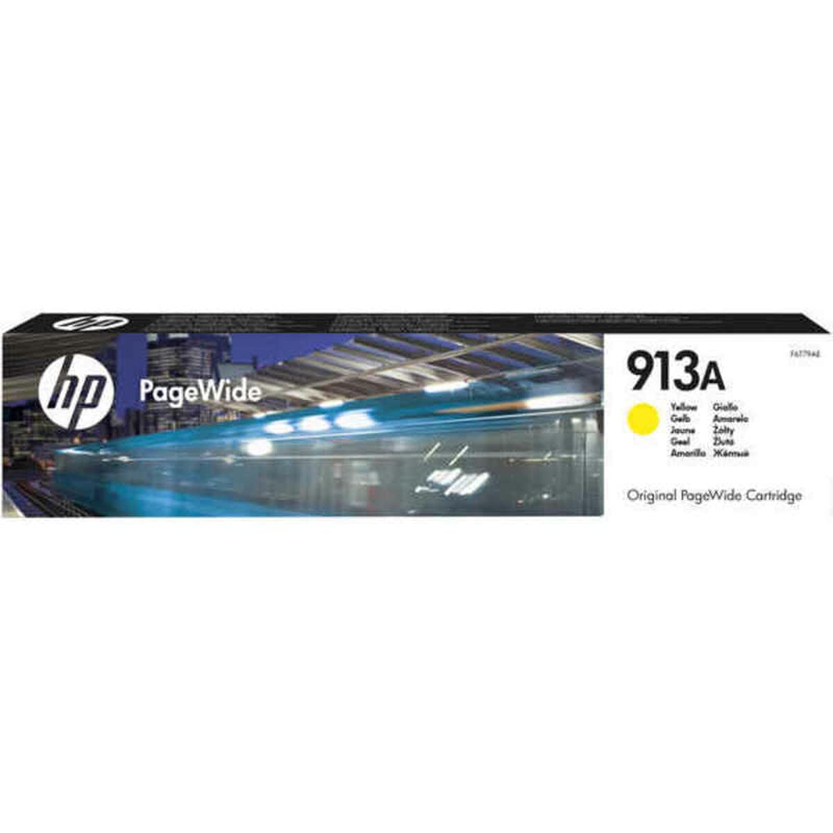 HP F6T79AE 913A Original PageWide Cartridge, Yellow, Single Pack