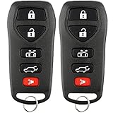KeylessOption Keyless Entry Remote Key Fob Replacement for KBRASTU51 (Pack of 2)