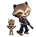 Beast Kingdom Guardians of The Galaxy 2: Egg Attack Action EAA-049 Rocket with Kid Groot Action Figure