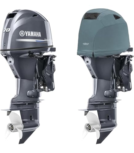 Yamaha OEM F70 Outboard Motor Cover - Water Resistant Full Cowling Protection