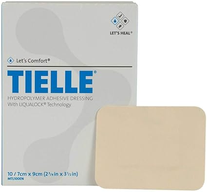 TIELLE Hydropolymer Adhesive Dressing 