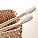 Best Soft Bamboo Toothbrushes,Best Nature Manual Travel Toothbrush, New Extra Soft Compact Bristle Gum Toothbrush, for Gingivitis and Sensitive Teeth (4PCS(7.3”))
