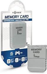 Tomee 1MB Memory Card for PS1 PS2 Hyperkin 15 Blocks Game Save Data view 1