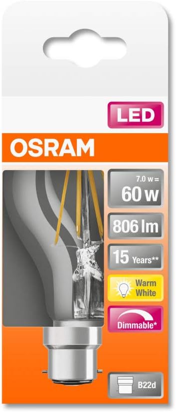 Osram LED Lamp, Warm White, Single-Pack - Image 3