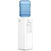 Top Loading Water Cooler Dispenser - 3 or 5 Gallon Bottle,PP Material Electrical Cooling HOT and Cold Anti-Scalding…