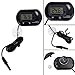 CoZroom LCD Digital Aquarium Thermometer for Fish Tank Water Vivarium Temperature Sensor, Pack of 3, Black
